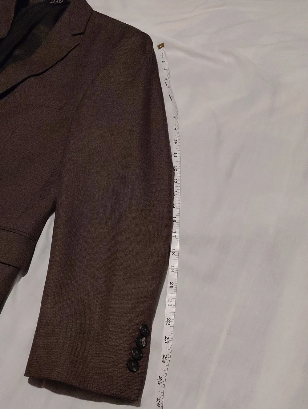 Jos. A. Bank Men's Brown Two-Button Sport Coat 42R Exceptionally Clean